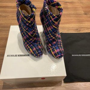 nicholas kirkwood ankle boots, limited edition, run way